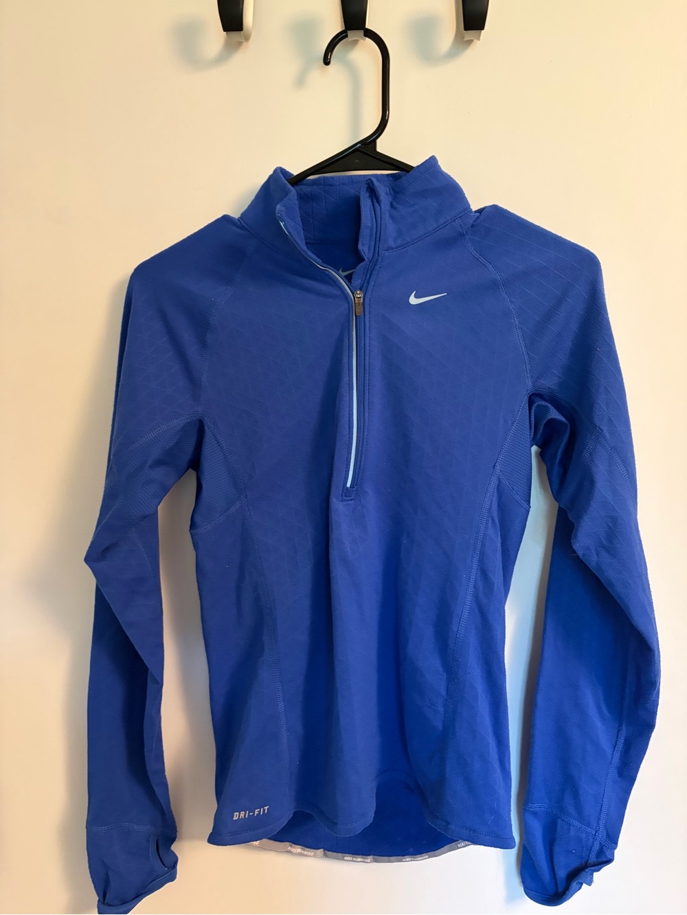 Nike Women’s Royal Blue Half-Zip Dri-FIT Jacket